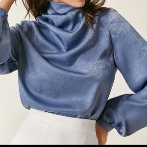 Women’s Blue Blouse